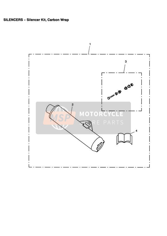 Silencer Kit Stainless Steel