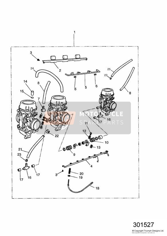Carburatori per motori a 3 cilindri