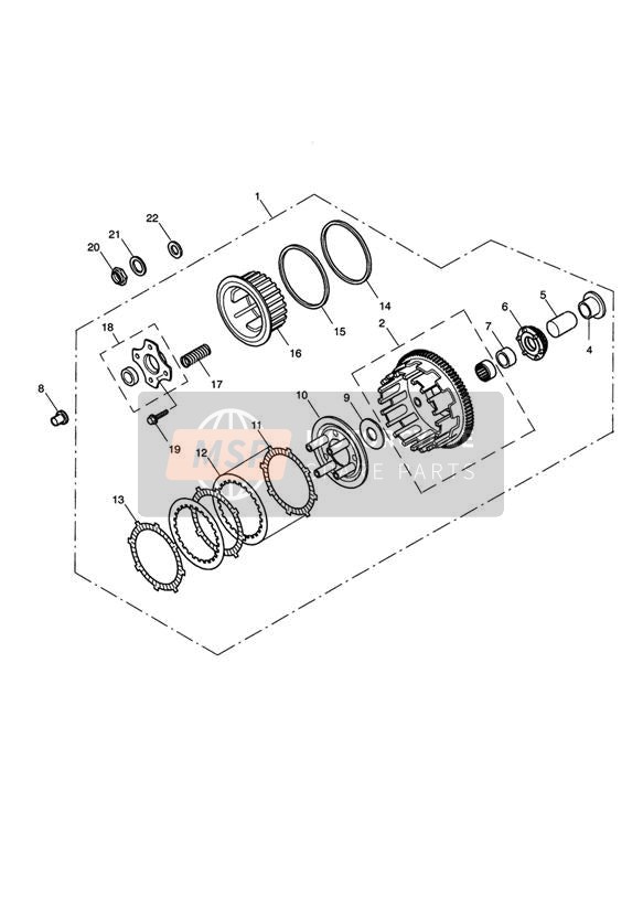 Clutch  Daytona 600