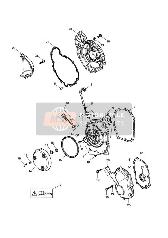 Engine Covers  Daytona 600