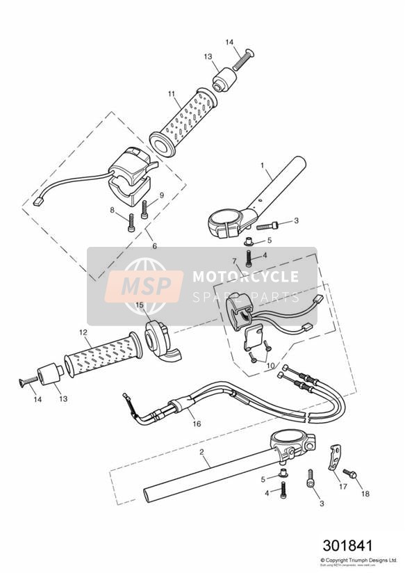 T3330643, Screw, M5 X 30, Csk Skt, Patch, Triumph, 2