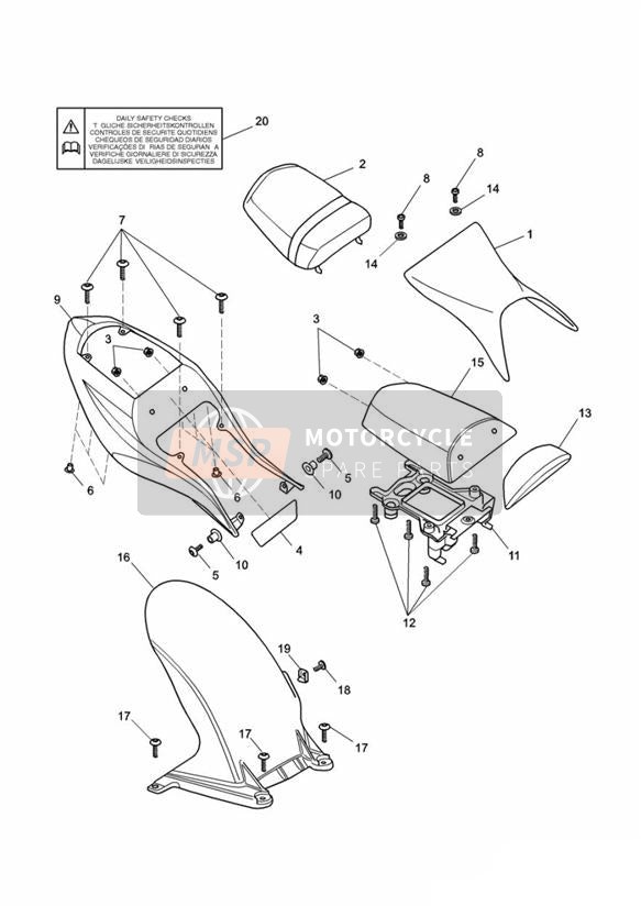 Bodywork  Rear Side Panels and Seat