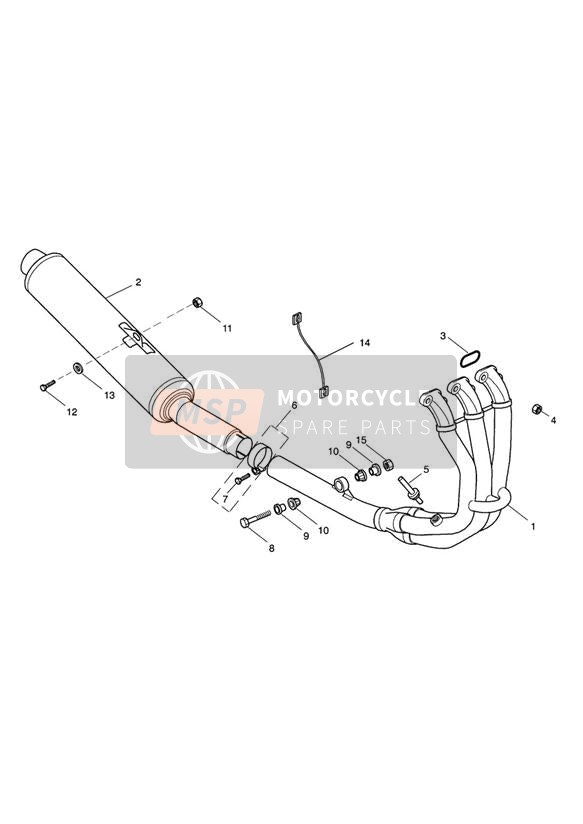 T3200601, Bolt, Hhf, M8 X 40, Slv, Triumph, 2