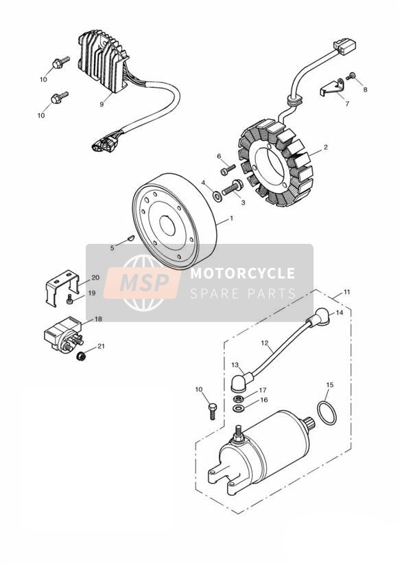 Lichtmaschine Starter 171120