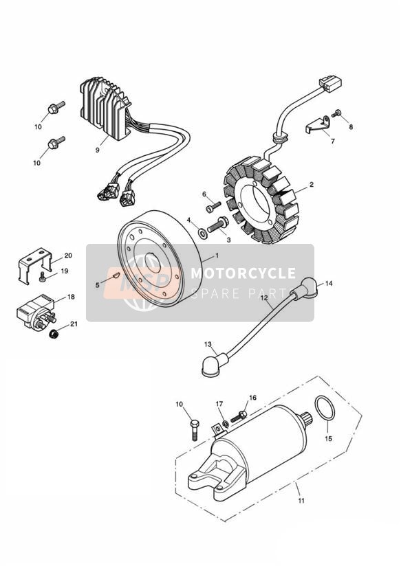Lichtmaschine Anlasser 171121