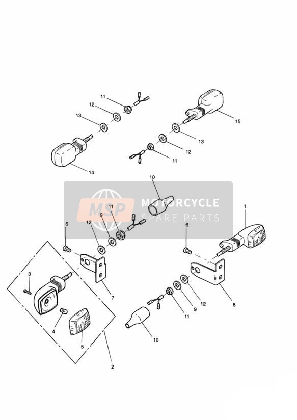 T2705210, Indikatorbaugruppe, Triumph, 1