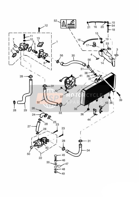 T2102143, Pakking, Triumph, 1