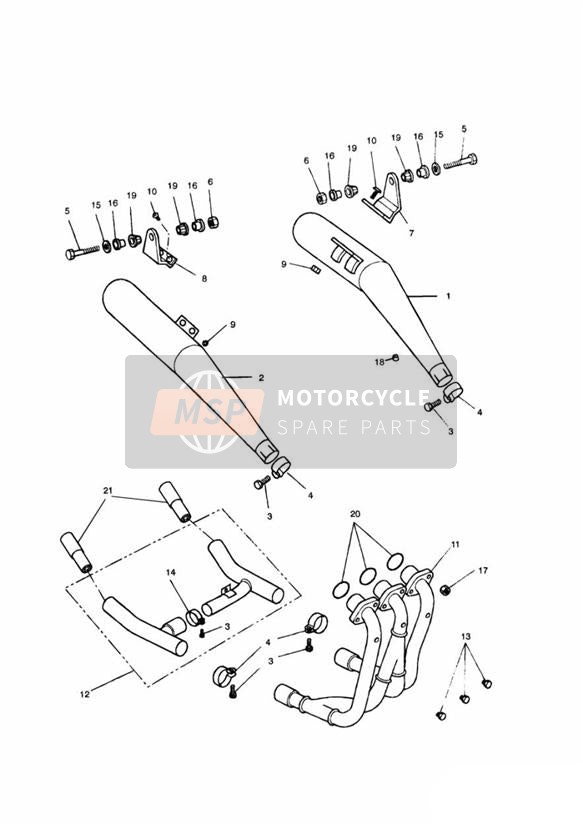 Auspuffsystem 3 Zylinder 4902