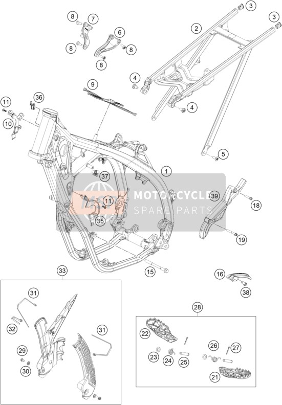 0094032250, Pin Din 0094-3.2X25 Niro, GasGas, 2