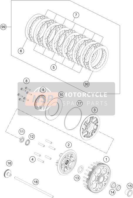 0025050256, Hh Collar Screw M5X25 ISA30, GasGas, 0