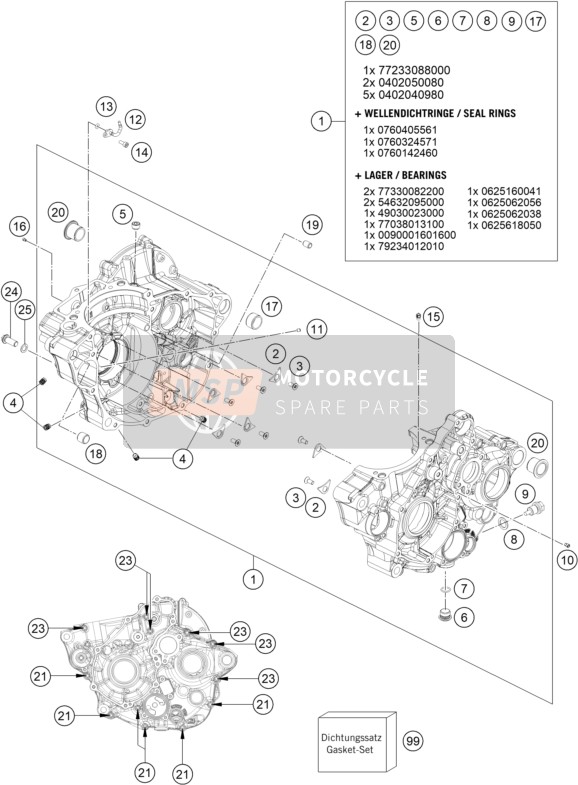 80030058040, Oil Jet ''40'' M4, GasGas, 1