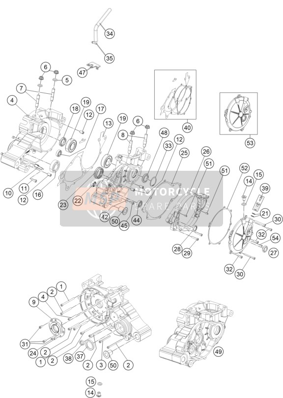 T0305010, Screw 5X10, GasGas, 1