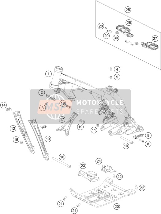 0025060306, Hh Collar Screw M6X30 TX30, GasGas, 1