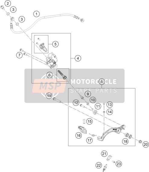0025060126S, Hex Collar Screw M6X12 ISA30 SELF-LOCKIN, GasGas, 0