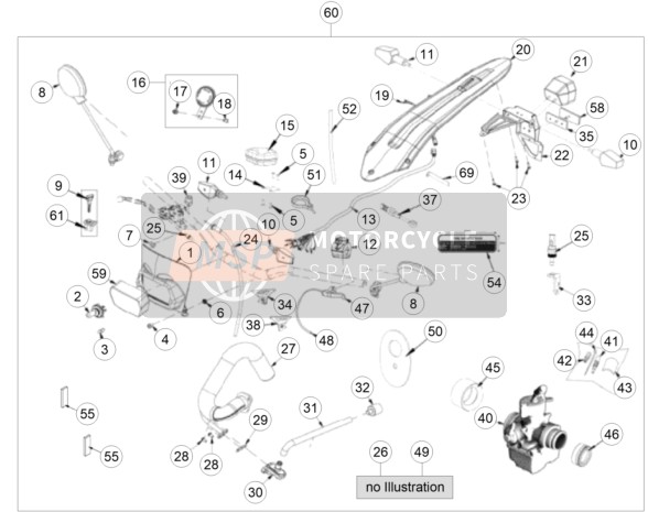 BT280626065, Gasket, GasGas, 0