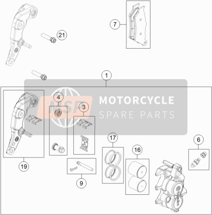 FRONT BRAKE CALIPER