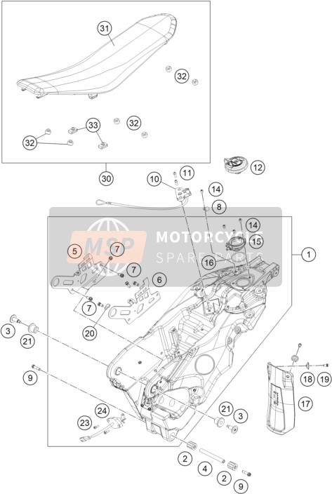 TANK/ SEAT