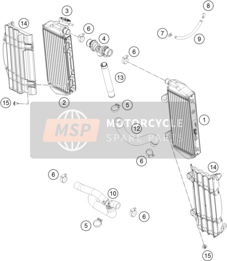 0310000902900, Hose Clip 18-29, GasGas, 1