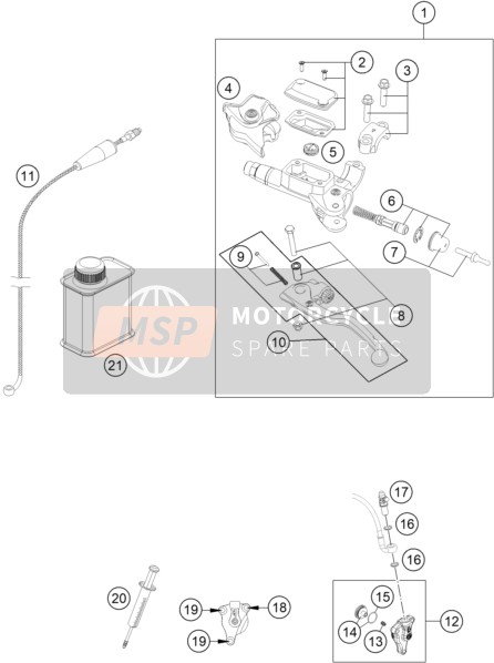 62513020000, Bleeder Screw Cpl. 05, GasGas, 2