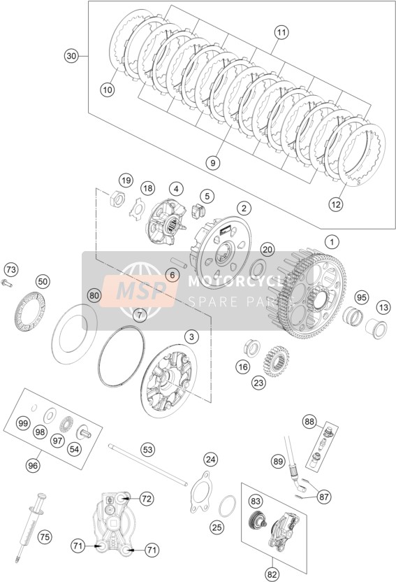 0603082121, Seal Ring Cu DIN7603- 8X12X1, GasGas, 1