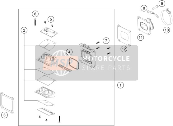 REED VALVE CASE