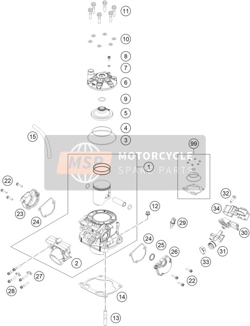 CYLINDER/ CYLINDER HEAD