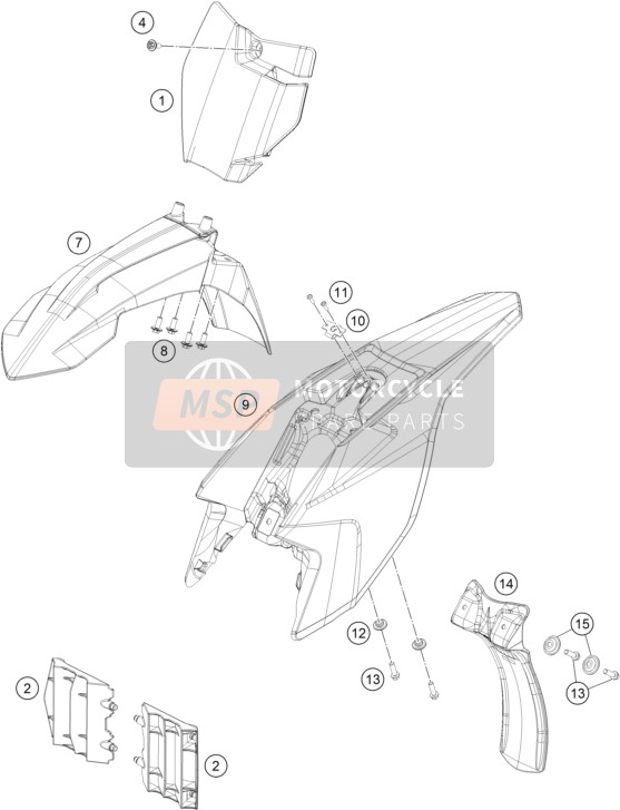 45235034100, Radiator Protection, GasGas, 0