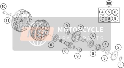 0035080206S, Shcs M8X20 TX45, GasGas, 1