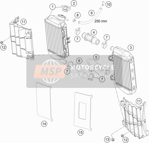 0310000902900, Hose Clip 18-29, GasGas, 2