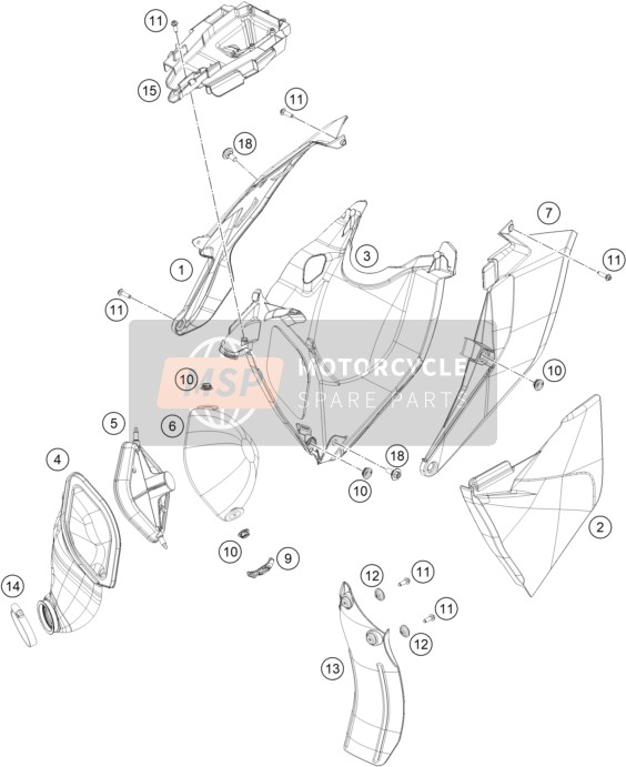 47211094000, Electric Compartment, GasGas, 0
