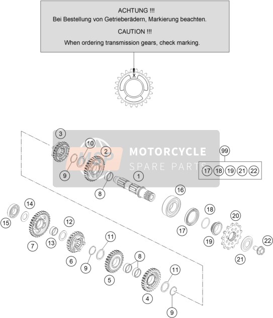 TRANSMISSION II - COUNTERSHAFT