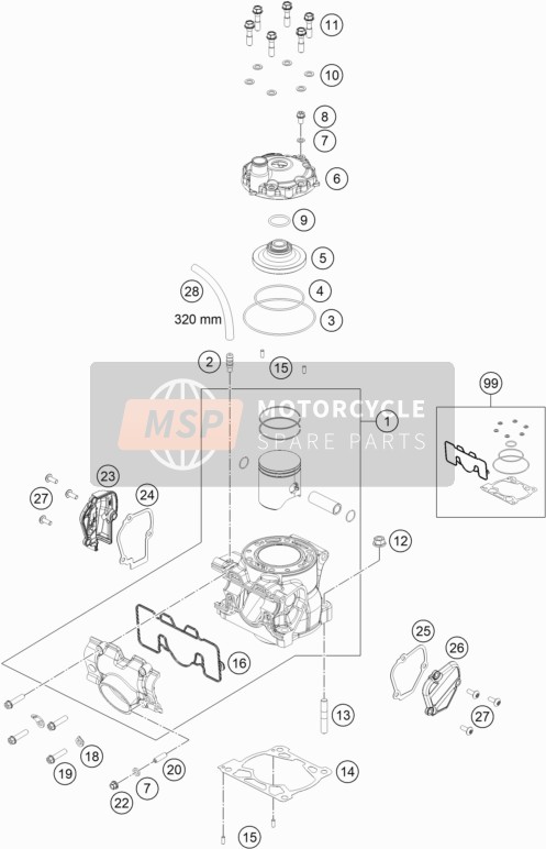 58605083014, Oval Head Screw M5X14 TX25, GasGas, 1