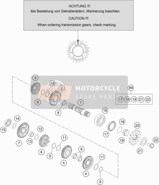 TRANSMISSION II - COUNTERSHAFT