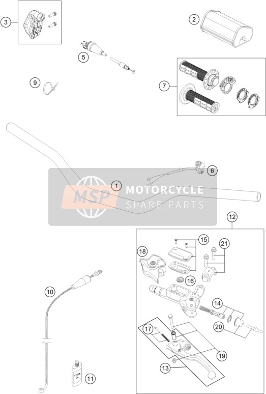 79202030044, Master Cylinder Cpl., GasGas, 0