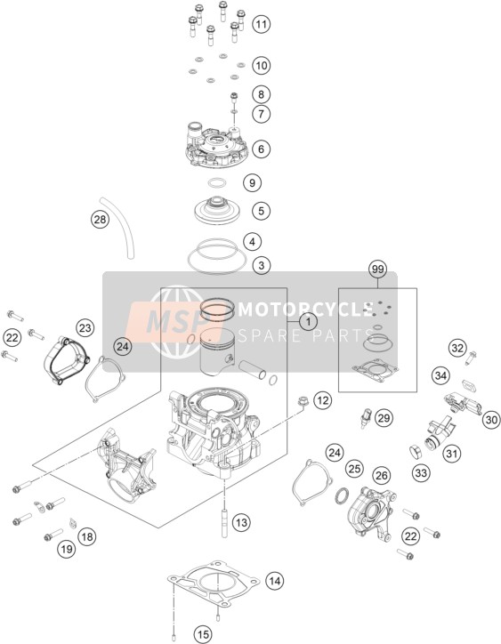 CYLINDER/ CYLINDER HEAD