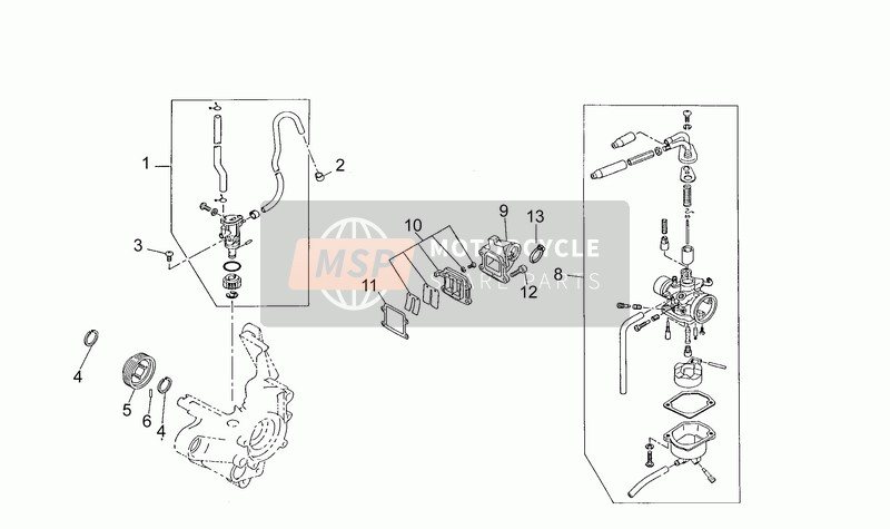 AP8502564, Vite Tcce M6X20, Piaggio, 2