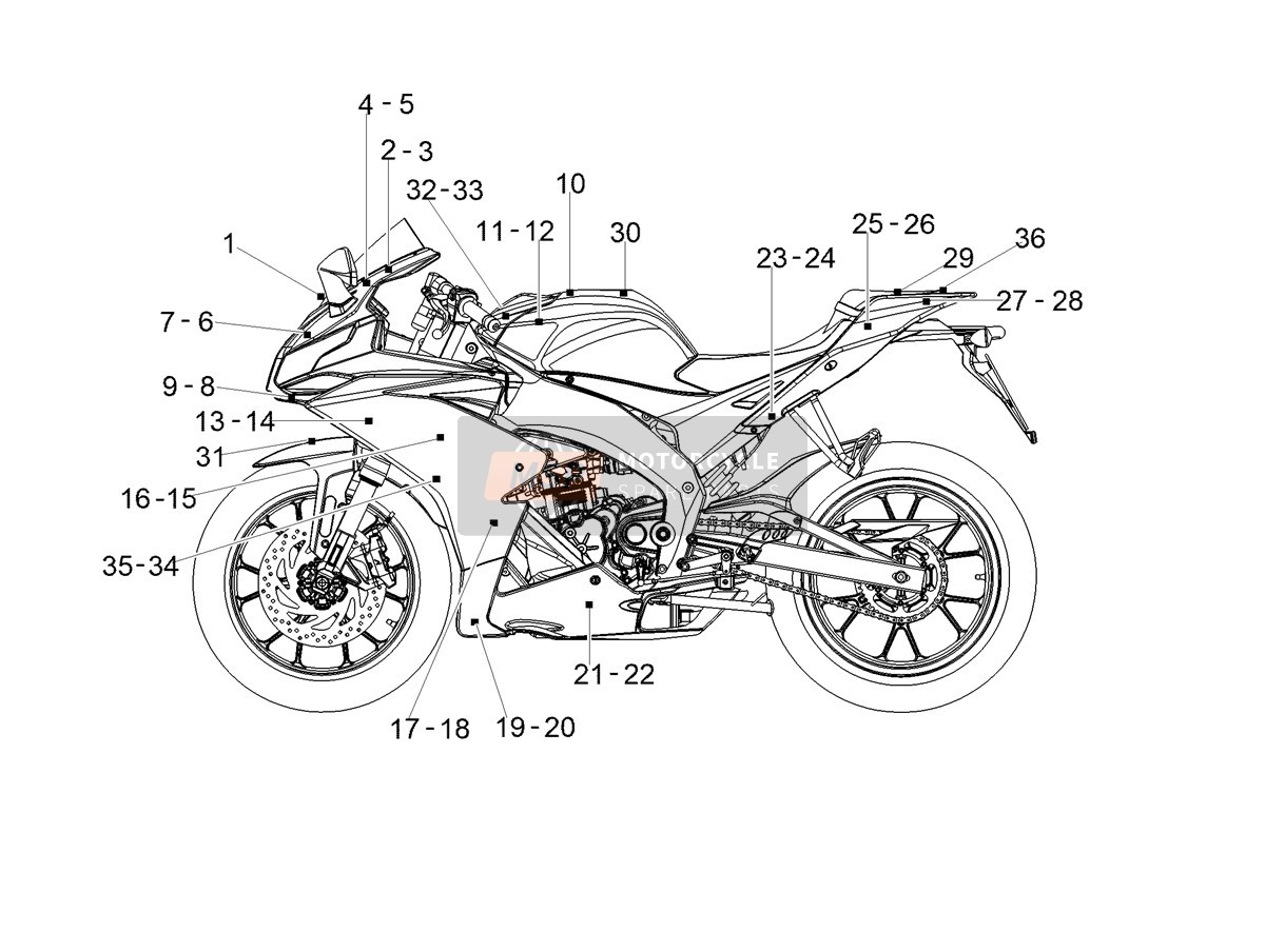 2H004435, Etiqueta, Piaggio, 0