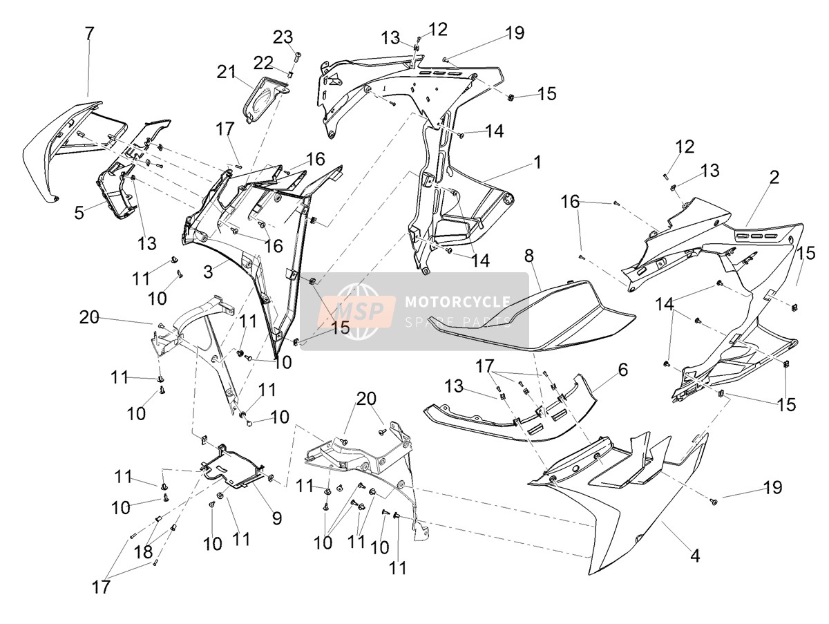 2B008014000EQ, Right Internal Wing, Piaggio, 0