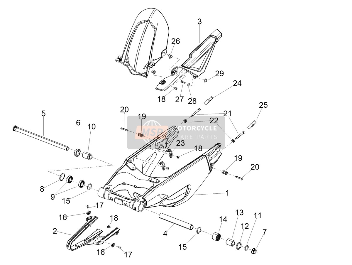 Swing arm