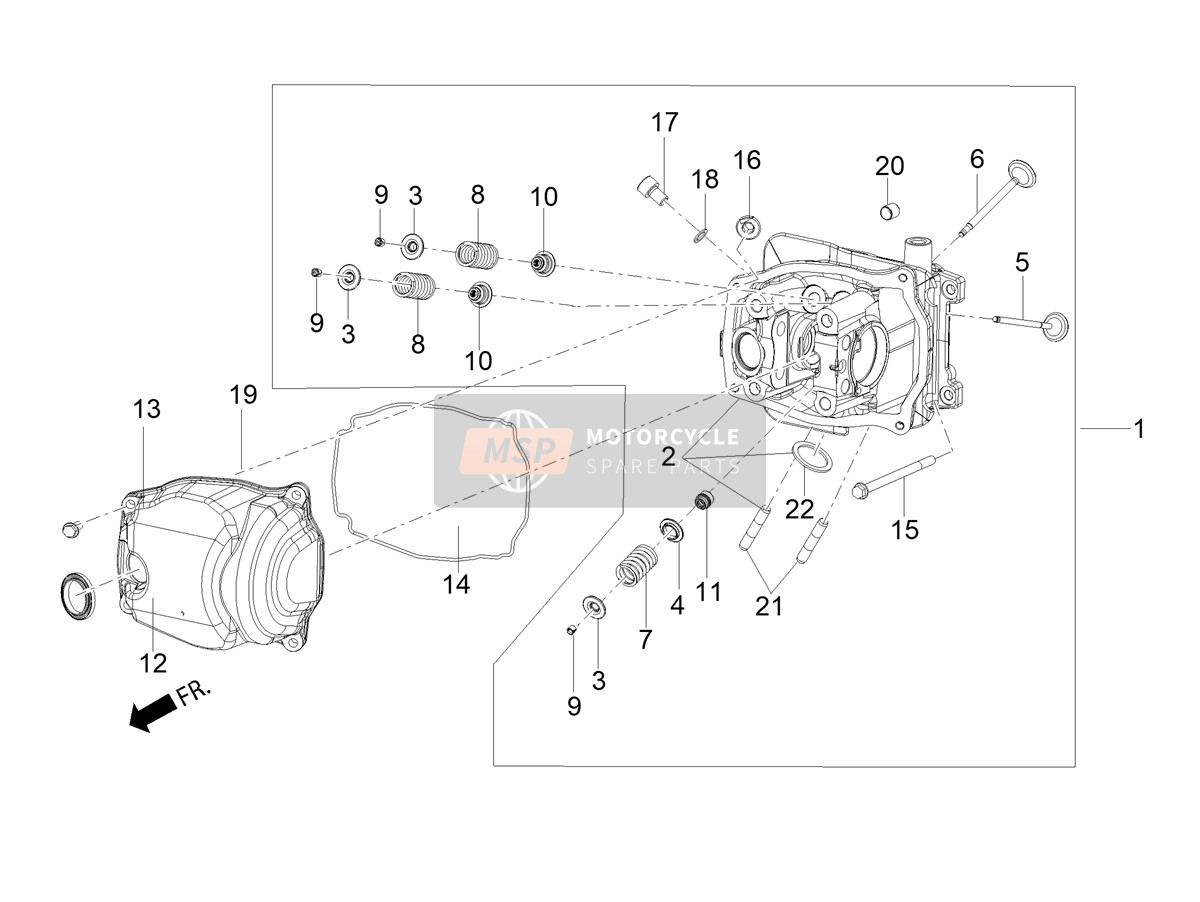 1A004153, Stiftschraube, Piaggio, 1