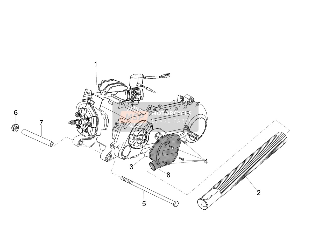 Moteur-Partie complète-Levier
