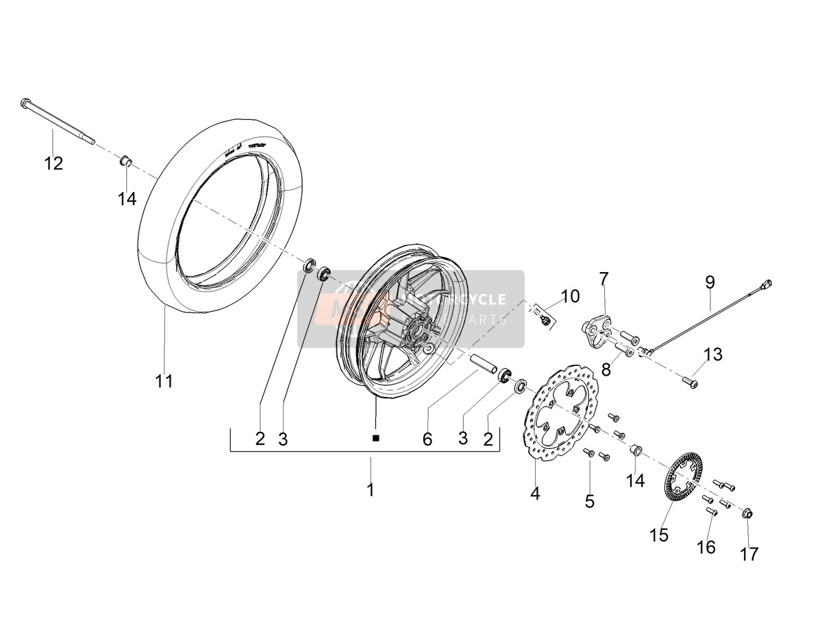 Ruota anteriore