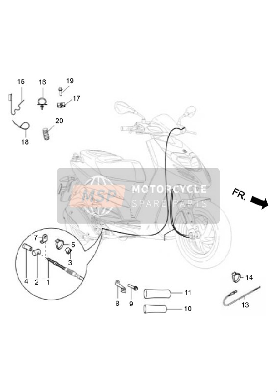 Transmissions-Rear brake-speedometr (kms)