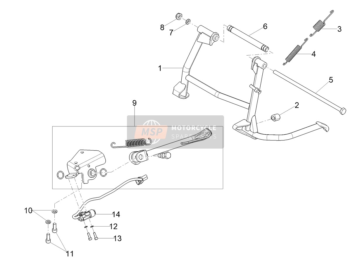 668585, Distanzst?k, Piaggio, 2