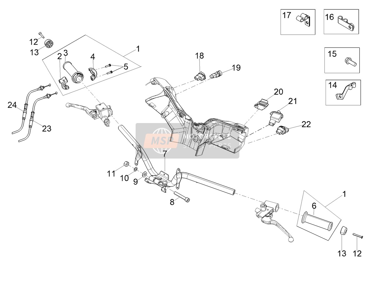 1C006375, Douille, Piaggio, 0