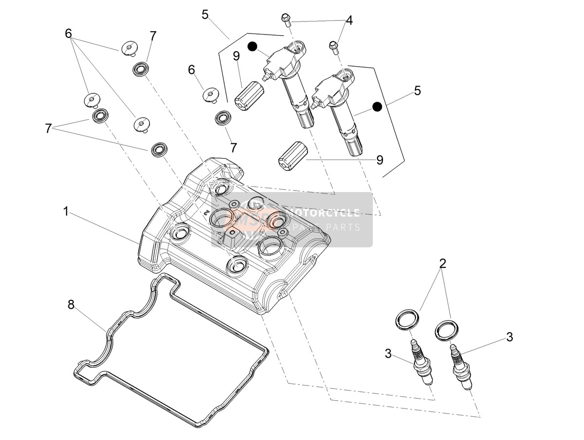 Cylinder head cover
