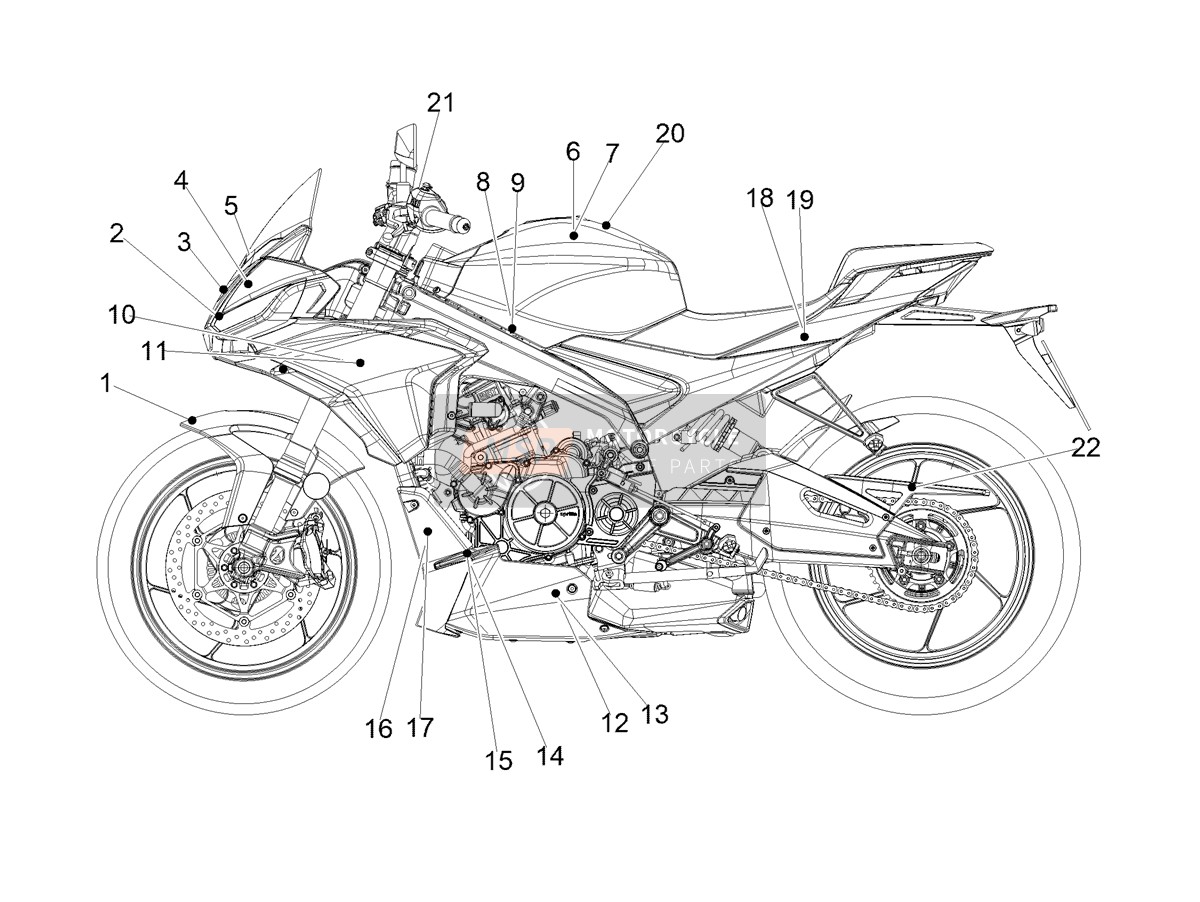 2H004229, Dekor, Piaggio, 1