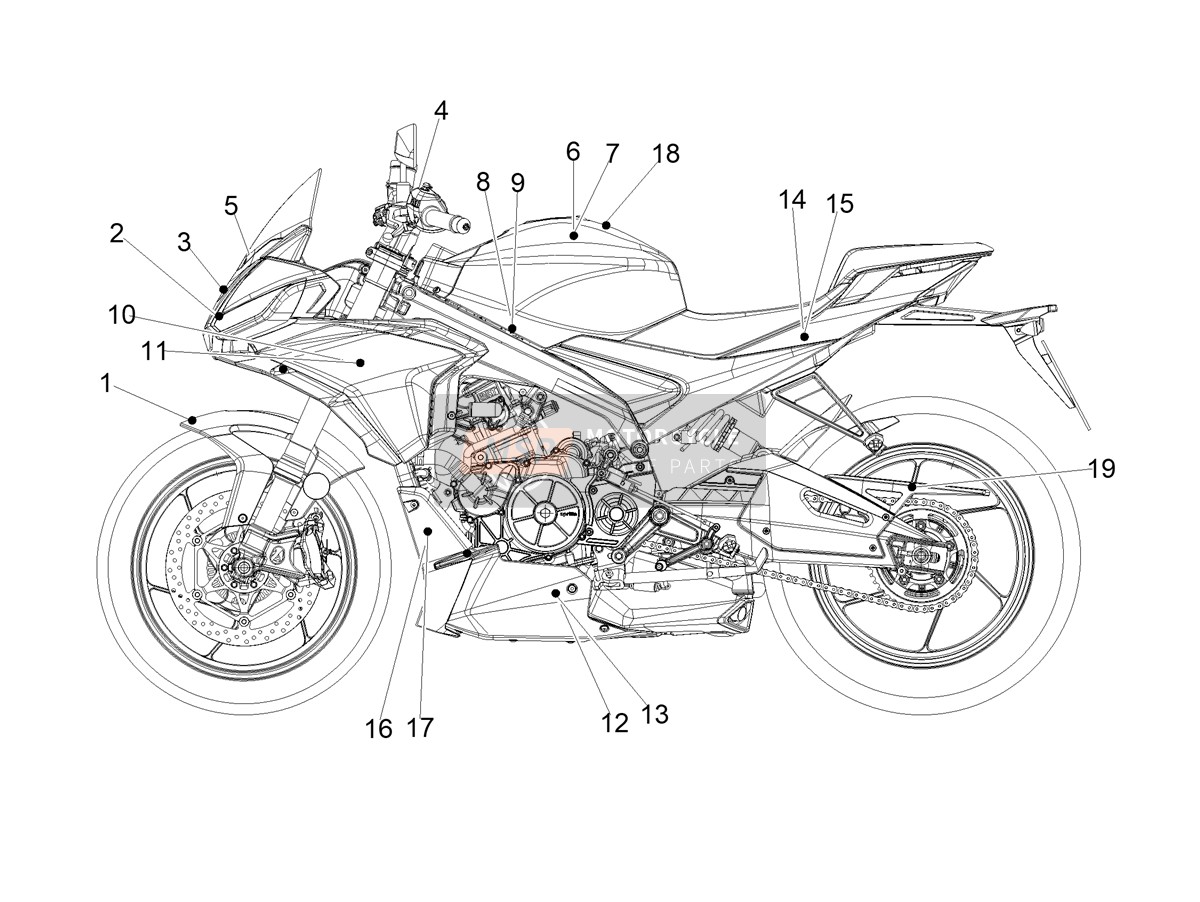 2H005588, Dekor, Piaggio, 0