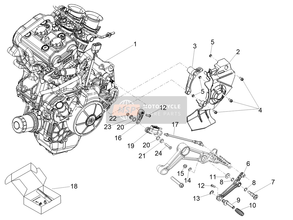 2D000690, Quick Shift Unit, Piaggio, 0