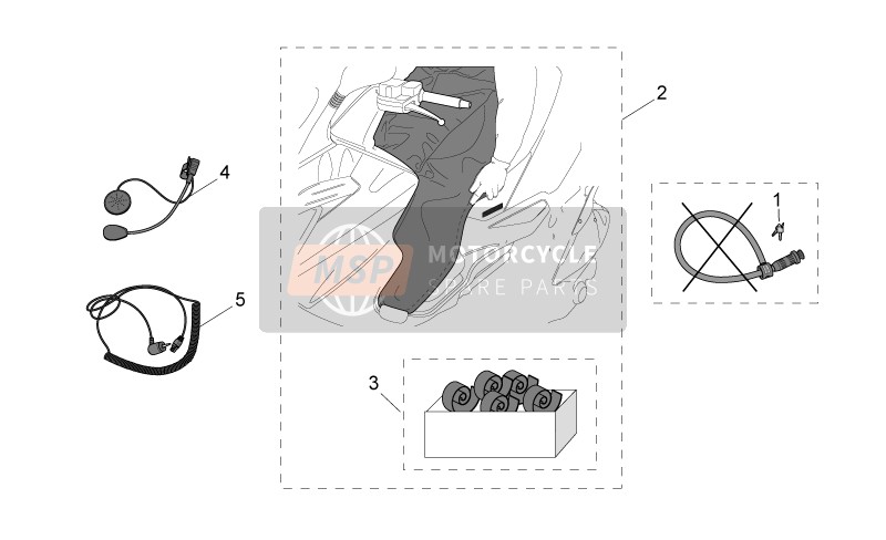 AP8700794, Key Support B.Guard I-E, Piaggio, 0